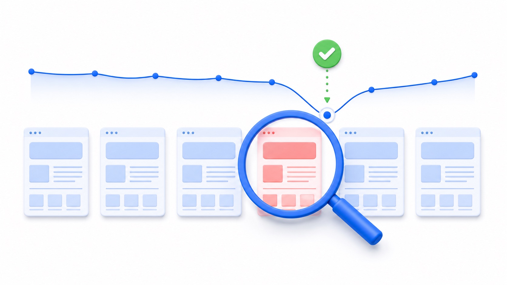 Repérer les pages responsables d'une baisse de trafic SEO