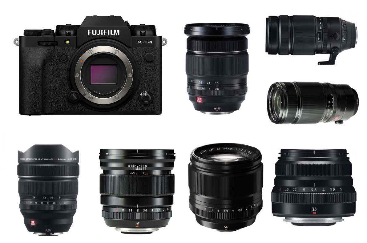 Les meilleurs objectifs pour le Fujifilm X-T4