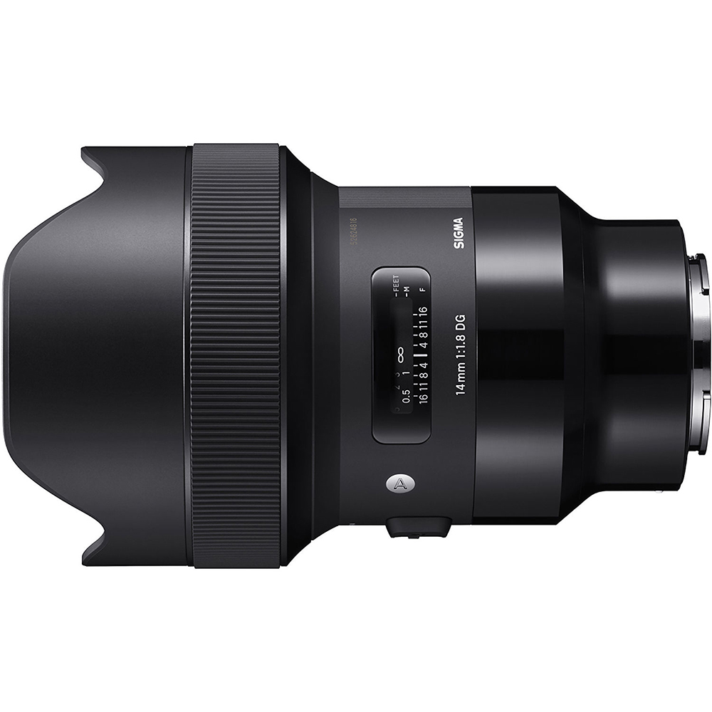 Sigma 14mm f/1.8 DG HSM Art | Meilleurs objectifs recommandés pour le Sony a7R IV