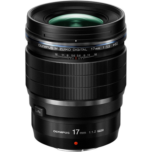 meilleur objectif pour Olympus OMD EM 1 Mark III Olympus 17mm f/1.2 PRO