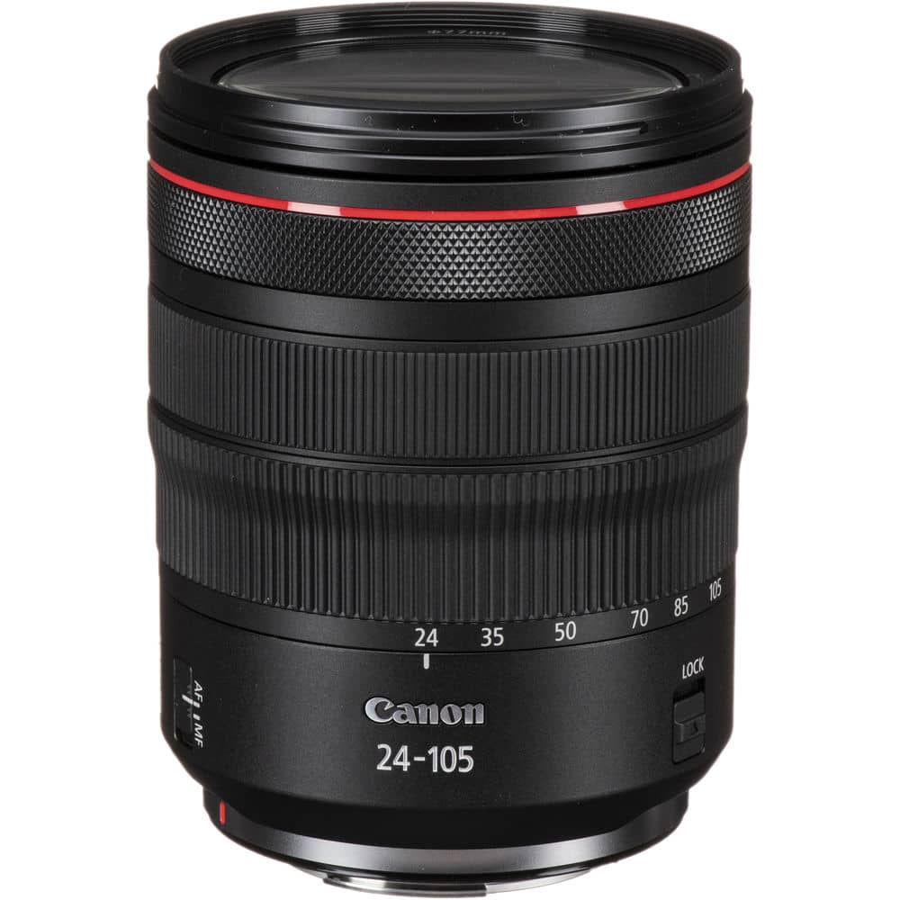 Canon RF 24-105mm f/4L IS USM, meilleur objectif pour Canon R5
