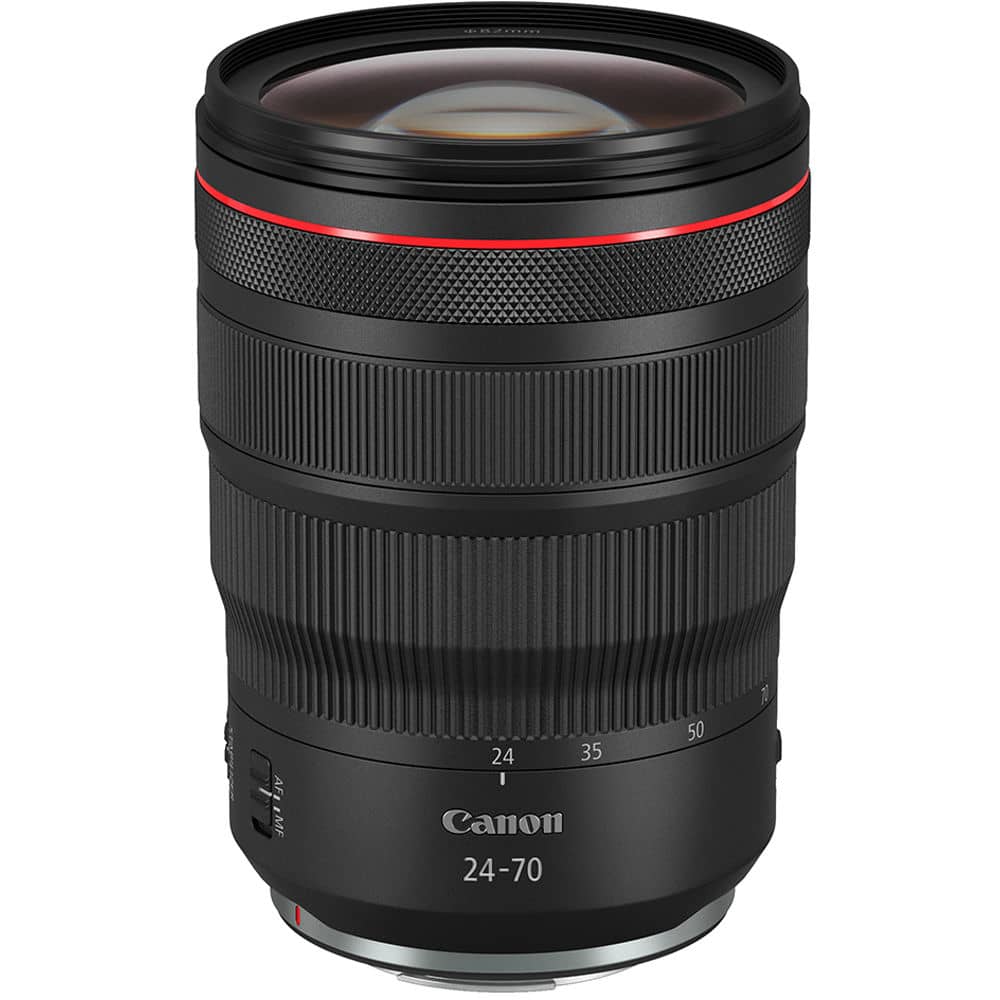 Canon RF 24-70mm f/2.8L IS USM meilleur objectif Canon EOS R5